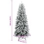 Árbol de Navidad artificial con 300 LED y nieve flocada 180 cm von , Weihnachtsbäume - Ref: Foro24-3315765, Preis: 145,49 €, ...