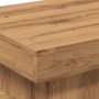 Mesa de centro con luces LED roble artisian 50x50x40 cm de , Mesas de centro - Ref: Foro24-857713, Precio: 68,14 €, Descuento: %