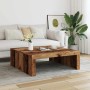 Mesa de centro madera de ingeniería envejecida 100x100x35 cm by , Coffee table - Ref: Foro24-856684, Price: 99,72 €, Discount: %
