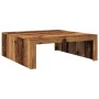 Mesa de centro madera de ingeniería envejecida 100x100x35 cm by , Coffee table - Ref: Foro24-856684, Price: 99,72 €, Discount: %