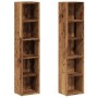 Estanterías para CD 2 uds madera envejecida 21x16x93,5 cm von , CD- und DVD-Speicher - Ref: Foro24-855838, Preis: 46,91 €, Ra...