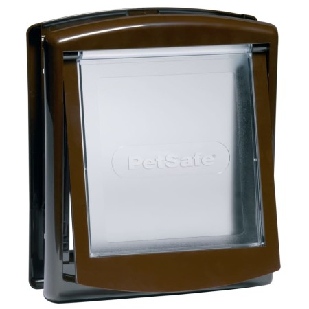 PetSafe Puerta mascotas 2 posiciones 730 pequeña 17,8x15,2 marrón 5018 von , Haustiertüren - Ref: Foro24-411396, Preis: 24,59...