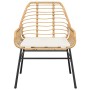 Juego de comedor de jardín 7 pzas con cojines ratán PE marrón von , Gartensets - Ref: Foro24-3334560, Preis: 557,34 €, Rabatt: %