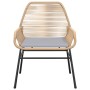Juego de comedor de jardín 7 pzas con cojines ratán PE marrón von , Gartensets - Ref: Foro24-3334574, Preis: 580,99 €, Rabatt...
