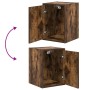 Armarios 2 uds para garaje madera ingeniería roble ahumado by , Armarios industriales - Ref: Foro24-3328264, Price: 66,76 €, ...
