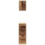 Armarios 2 uds para garaje madera ingeniería antigua madera | Foro24.es | Tu tienda online para hogar, jardín y más Foro24.es
