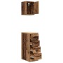 Armarios 2 uds para garaje madera ingeniería antigua madera | Foro24.es | Tu tienda online para hogar, jardín y más Foro24.es