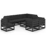 9-piece garden furniture set with solid pine wood cushions by vidaXL, Garden sets - Ref: Foro24-3076723, Price: 1,00 €, Disco...
