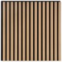 Paneles acústicos de pared 8 uds listones 60,5x60 cm von , Wandverkleidung - Ref: Foro24-42002582, Preis: 150,61 €, Rabatt: %