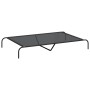 Cama elevada para perros negra 150x90x20 cm textilene y acero von , Betten für Hunde - Ref: Foro24-42000837, Preis: 32,73 €, ...