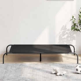 Cama elevada para perros negra 130x80x20 cm tela Oxford y acero von , Betten für Hunde - Ref: Foro24-42000840, Preis: 28,65 €...