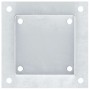 Bases para postes cuadradas 4 uds. Plata 121x121 mm de , Postes de cerca - Ref: Foro24-42000014, Precio: 30,26 €, Descuento: %