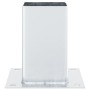 Bases para postes cuadradas 12 uds. Plata 81x81 mm de , Postes de cerca - Ref: Foro24-42000009, Precio: 61,87 €, Descuento: %