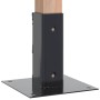 Bases para postes cuadradas 12 uds. Antracita 51x51 mm von , Zaunpfosten - Ref: Foro24-42000021, Preis: 61,77 €, Rabatt: -5%%