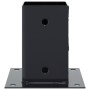 Bases para postes cuadradas 4 uds. Antracita 91x91 mm de , Postes de cerca - Ref: Foro24-42000028, Precio: 26,41 €, Descuento: %