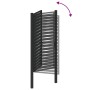Puerta de jardín con cerradura de aluminio negra 100x180 cm by , garden gates - Ref: Foro24-42004149, Price: 309,54 €, Discou...