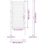 Puerta de jardín con cerradura de aluminio negra 100x180 cm by , garden gates - Ref: Foro24-42004149, Price: 309,54 €, Discou...
