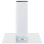 Bases para postes cuadradas 4 uds. Plata 46x46 mm de , Postes de cerca - Ref: Foro24-42000000, Precio: 25,36 €, Descuento: %