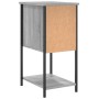 Mesita de noche madera de ingeniería gris Sonoma 32x42x70 cm by , Nightstands - Ref: Foro24-826099, Price: 55,68 €, Discount: %