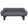 Cama para perros de terciopelo gris oscuro 70x40x24 cm von , Betten für Hunde - Ref: Foro24-171953, Preis: 72,56 €, Rabatt: -5%%