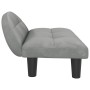 Cama para perros de terciopelo gris claro 70x52x30 cm | Foro24.es | Tu tienda online para hogar, jardín y más Foro24.es
