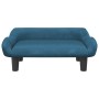 Cama para perros de terciopelo azul 70x40x24 cm von , Betten für Hunde - Ref: Foro24-171951, Preis: 62,12 €, Rabatt: %