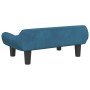 Cama para perros de terciopelo azul 70x40x24 cm von , Betten für Hunde - Ref: Foro24-171951, Preis: 62,12 €, Rabatt: %