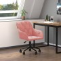 Silla de oficina giratoria de terciopelo rosa von , Bürostühle - Ref: Foro24-344871, Preis: 100,01 €, Rabatt: %