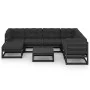 Gartenmöbel 8 Stück und Kissen aus massivem Kiefernholz von vidaXL, Gartensets - Ref: Foro24-3076763, Preis: 855,42 €, Rabatt: %