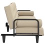 Sofá cama con reposabrazos tela color crema von , Sofas - Ref: Foro24-351940, Preis: 262,76 €, Rabatt: -5%%