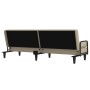 Sofá cama con reposabrazos tela color crema de , Sofás - Ref: Foro24-351940, Precio: 264,58 €