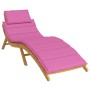 Cojín de tumbona tela Oxford rosa von , Kissen für Stühle und Sofas - Ref: Foro24-361360, Preis: 36,42 €, Rabatt: %