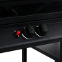 Barbacoa portátil de gas con mesita de 3 estantes negro von , Grillen - Ref: Foro24-3051180, Preis: 160,53 €, Rabatt: %