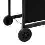 Barbacoa de gas con 4 fogones negra de , Barbacoas - Ref: Foro24-3053622, Precio: 200,92 €, Descuento: %