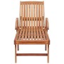 Tumbona con cojín azul royal madera maciza de teca von , Liegen - Ref: Foro24-3063016, Preis: 273,91 €, Rabatt: %