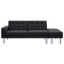 Sofá cama cuero sintético negro von , Sofas - Ref: Foro24-244304, Preis: 270,96 €, Rabatt: -5%%