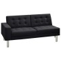 Sofá cama cuero sintético negro von , Sofas - Ref: Foro24-244304, Preis: 270,96 €, Rabatt: -5%%