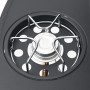 Barbacoa grill de gas 4+1 quemadores negra y plateada de , Barbacoas - Ref: Foro24-3072536, Precio: 413,77 €, Descuento: %