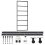 Puerta corredera con herrajes ESG vidrio y aluminio 76x205 cm von , Türen - Ref: Foro24-3081950, Preis: 190,04 €, Rabatt: -5%%