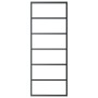 Puerta corredera con herrajes ESG vidrio y aluminio 76x205 cm von , Türen - Ref: Foro24-3081950, Preis: 190,04 €, Rabatt: -5%%