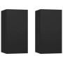 Muebles para TV 2 uds madera contrachapada negro 30,5x30x60 cm von , TV-Möbel - Ref: Foro24-803329, Preis: 57,20 €, Rabatt: -5%%