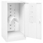 Armario para sillas de montar acero blanco 53x53x105 cm de , Soportes para sillas de montar - Ref: Foro24-339603, Precio: 166...
