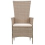 Juego de comedor de jardín 7 piezas con cojines beige von , Gartensets - Ref: Foro24-3099459, Preis: 917,05 €, Rabatt: %
