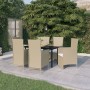 Juego de comedor de jardín 7 piezas con cojines beige de , Conjuntos de jardín - Ref: Foro24-3099465, Precio: 819,99 €, Descu...