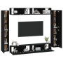 Set de muebles para TV 8 piezas madera contrachapada negro von , TV-Möbel - Ref: Foro24-3114295, Preis: 394,70 €, Rabatt: -5%%