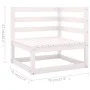 Garden furniture set 9 pieces and cushions solid pine wood by vidaXL, Garden sets - Ref: Foro24-3076770, Price: 897,44 €, Dis...