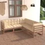 5-piece garden furniture set with solid pine wood cushions by vidaXL, Garden sets - Ref: Foro24-3076777, Price: 553,37 €, Dis...