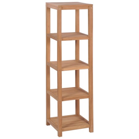 Estantería de baño 4 niveles madera teca maciza 42x42x165 cm von , Bücherregale und Regale - Ref: Foro24-246500, Preis: 144,8...