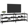 Mueble de TV madera contrachapada negro 160x30x50 cm von , TV-Möbel - Ref: Foro24-826749, Preis: 69,70 €, Rabatt: -5%%