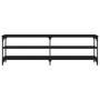 Mueble de TV madera contrachapada negro 160x30x50 cm von , TV-Möbel - Ref: Foro24-826749, Preis: 69,70 €, Rabatt: -5%%